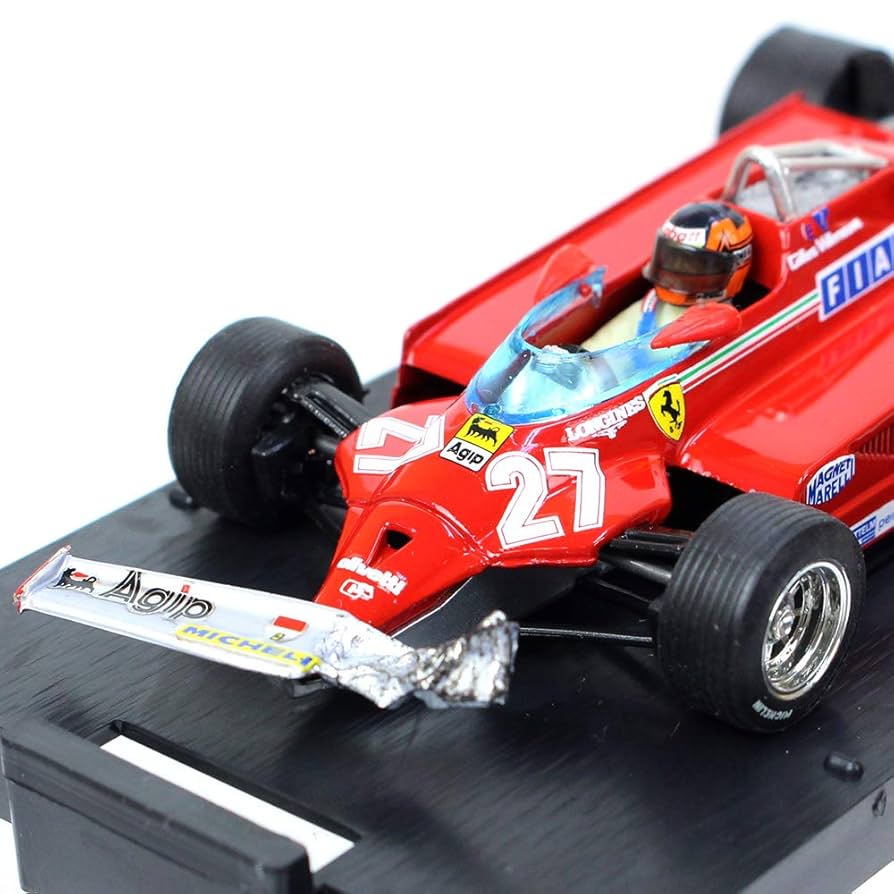 特価 Bosica / FDS (1/43) フェラーリ 126CK GP REPLICAS 1/43 フェラーリ F1 126CK #27 ジル・ヴィルヌーブ